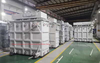 Finished Product & Loading Corner: A Bustling Hub of Ready-to-Ship Transformer Oil Tanks